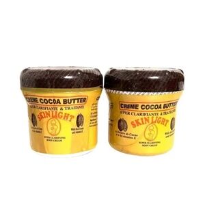 Skin Light Cocoa Butter Brightening Body Cream 500ml/16.9 oz, 2 ct